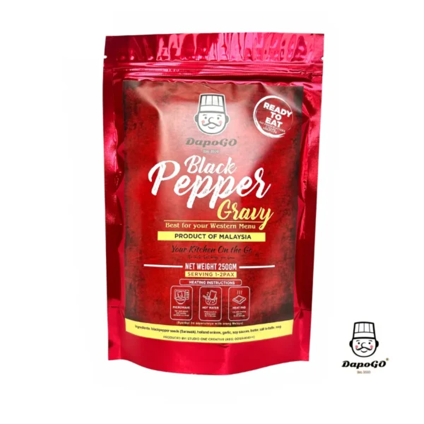 BLACK PEPPER GRAVY (250gm)