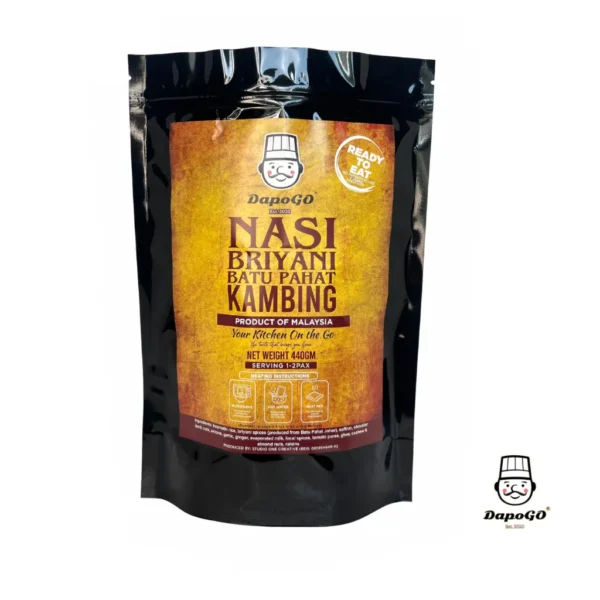 NASI BRIYANI KAMBING BATU PAHAT (440gm)