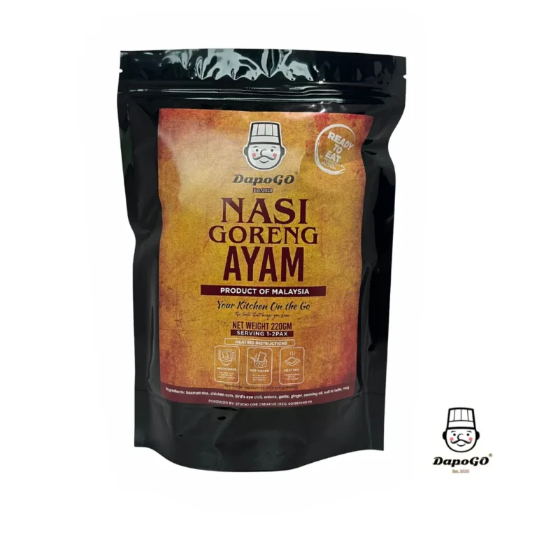 Pek retort Nasi Goreng Ayam DapoGo