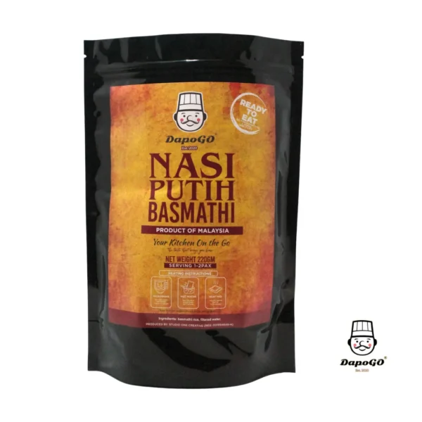 NASI PUTIH BASMATHI (220gm)