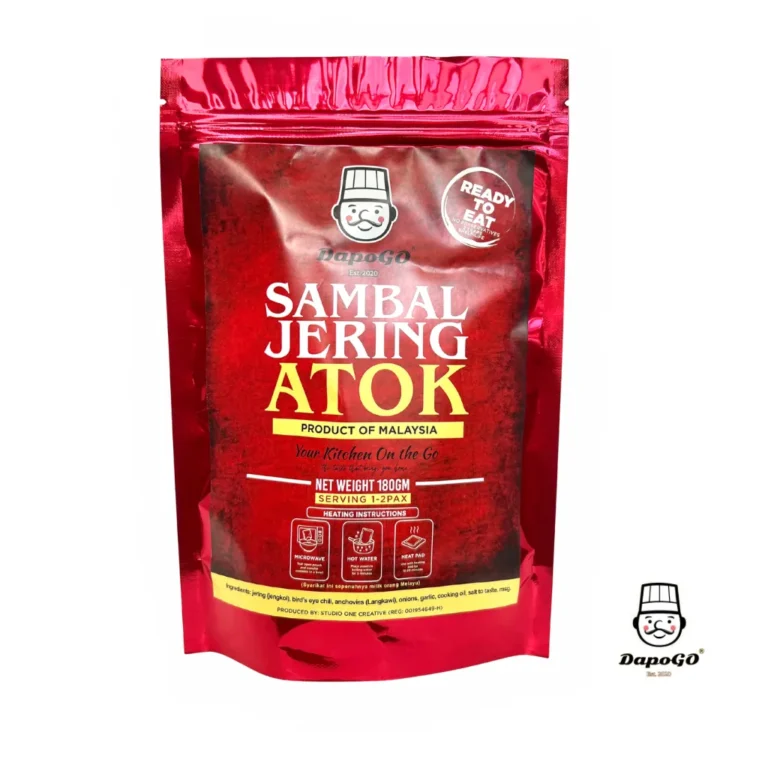 Pek retort Sambal Jering Atok DapoGo