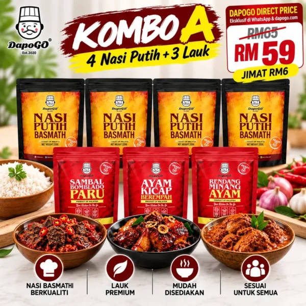 KOMBO SET A - JIMAT & BERBALOI 🔥