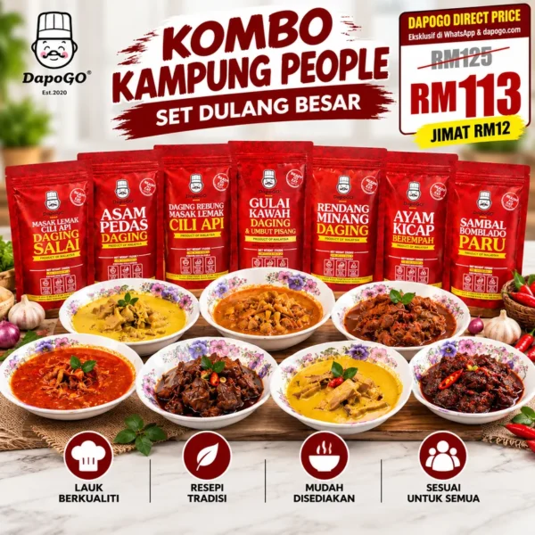 KOMBO KAMPUNG PEOPLE - DULANG BESAR