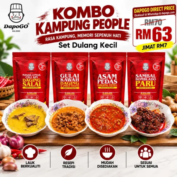 KOMBO KAMPUNG PEOPLE - DULANG KECIL